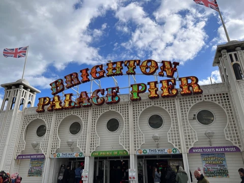 Brighton Palace Pier entrance